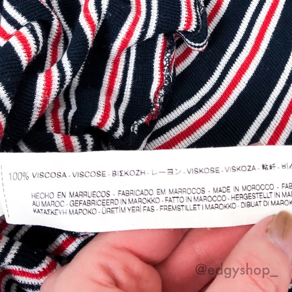 Zara | Trafaluc Ribbed Striped Tank Dress - Picture 7 of 7